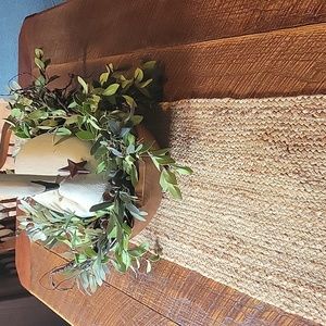 😍 New Braided  Farmhouse, Primitive Table/Buffet  Runner 😍